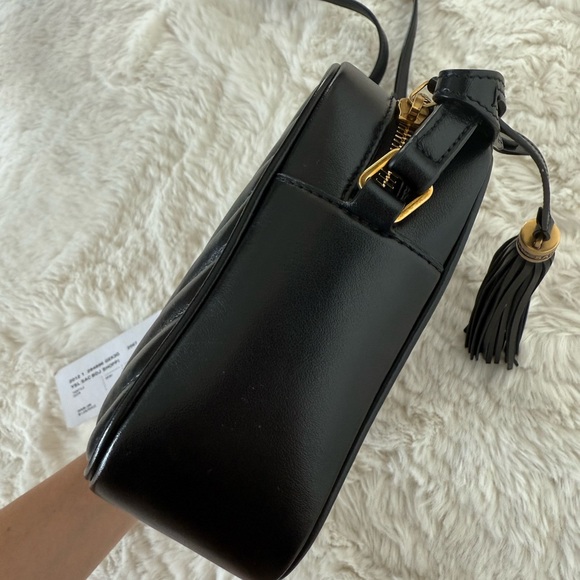 Saint Laurent Black Lou Camera Crossbody Bag - Picture 5 of 9